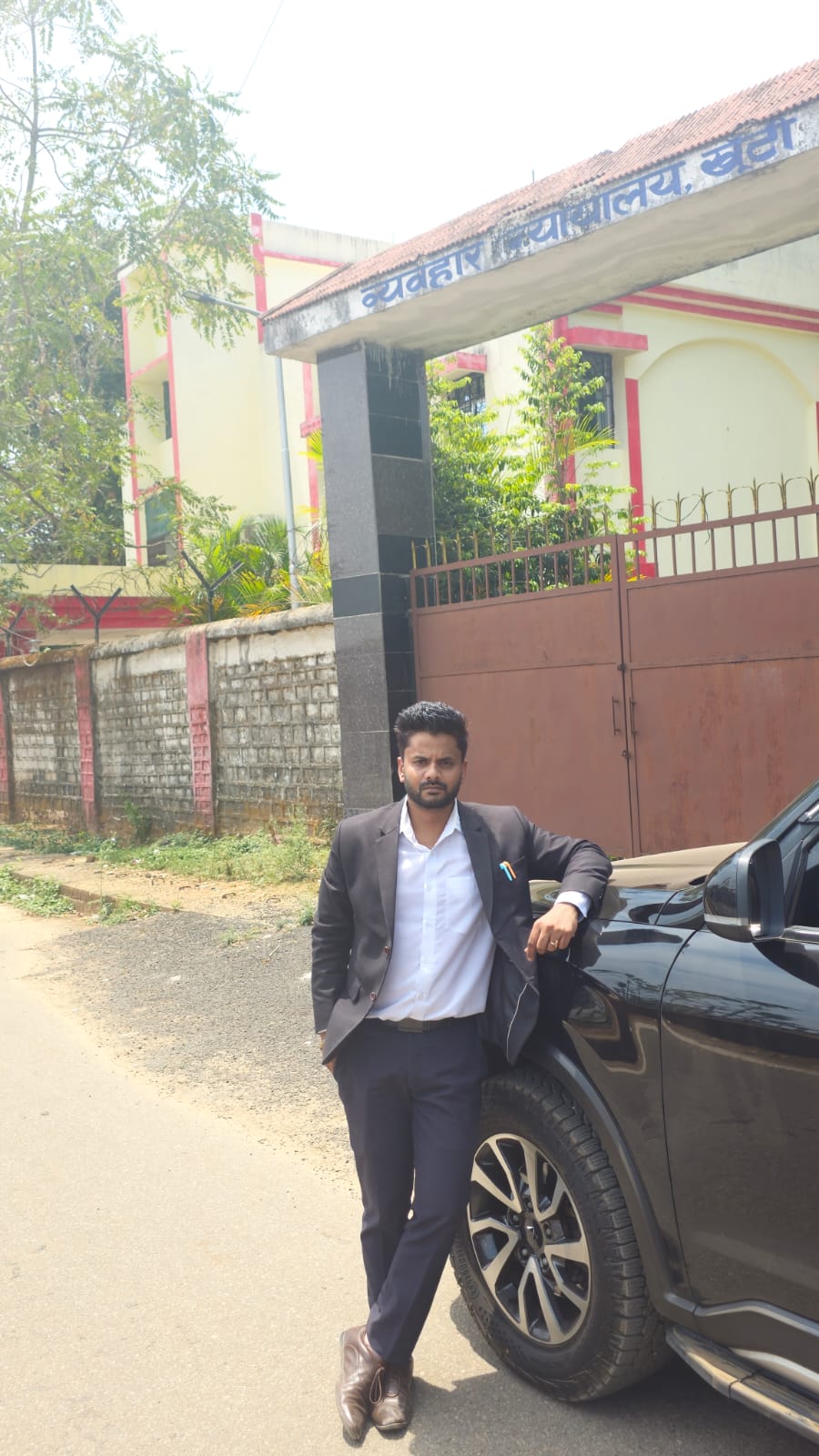 With clients